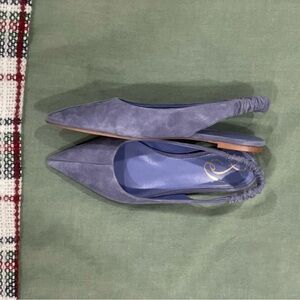 Chic New Blue/Purple Sam Edelman Slingback Flats